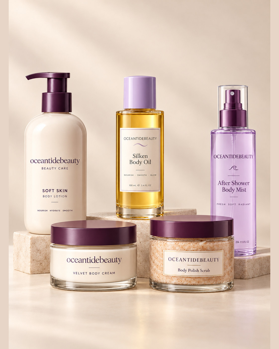 Body Care Collection by oceantidebeauty.com