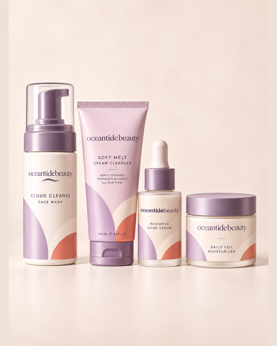 Essential Skincare Collection by oceantidebeauty.com